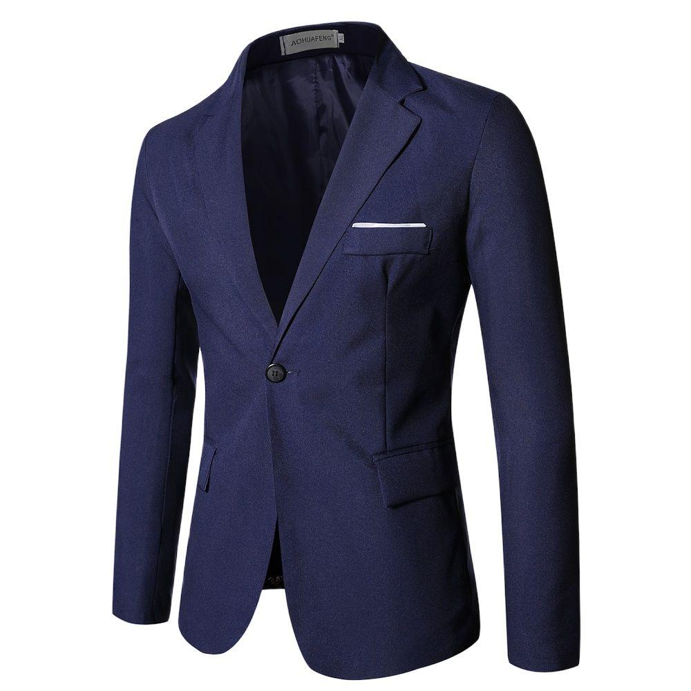 Blazer Men,Men Blazer Slim Fit,Men's Casual Suit Korean Version Slim Groomsman Bridegroom Wedding Business Occupation Suit,-5X