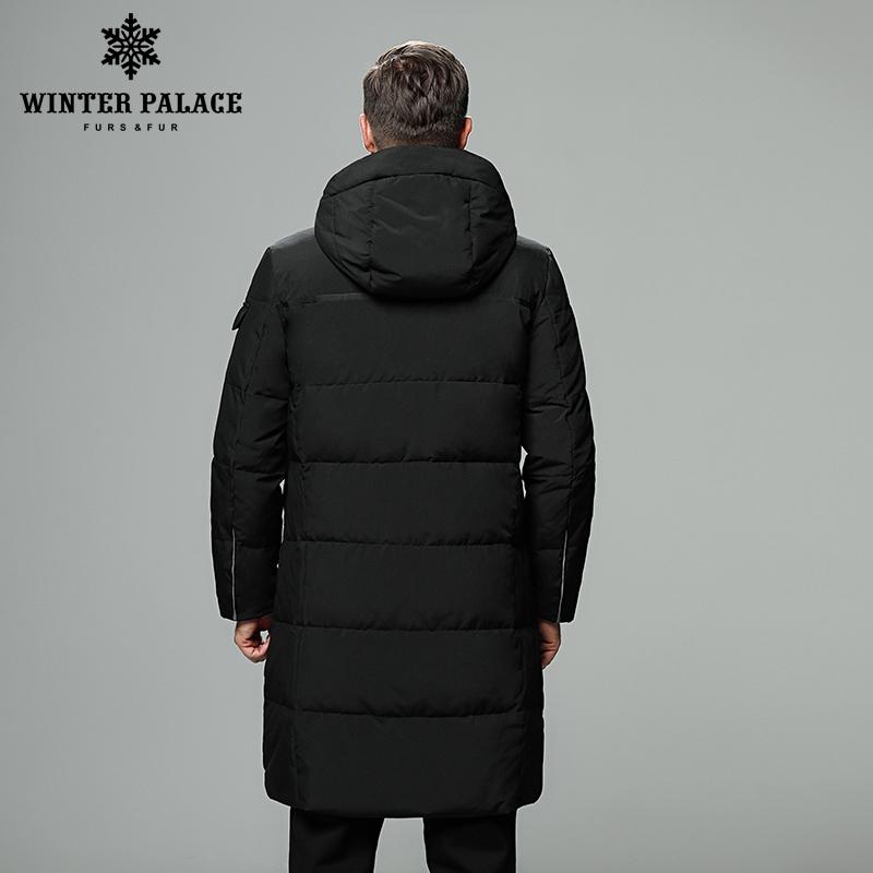 2021 Winter Long Model men's Down Jacket Coat Warm Fashion men Parkas High-Quality Bio-Down men Coat Brand New Design